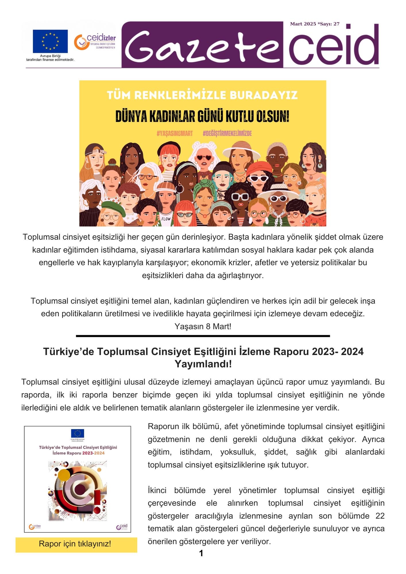 Gazete CEİD 27. Sayı