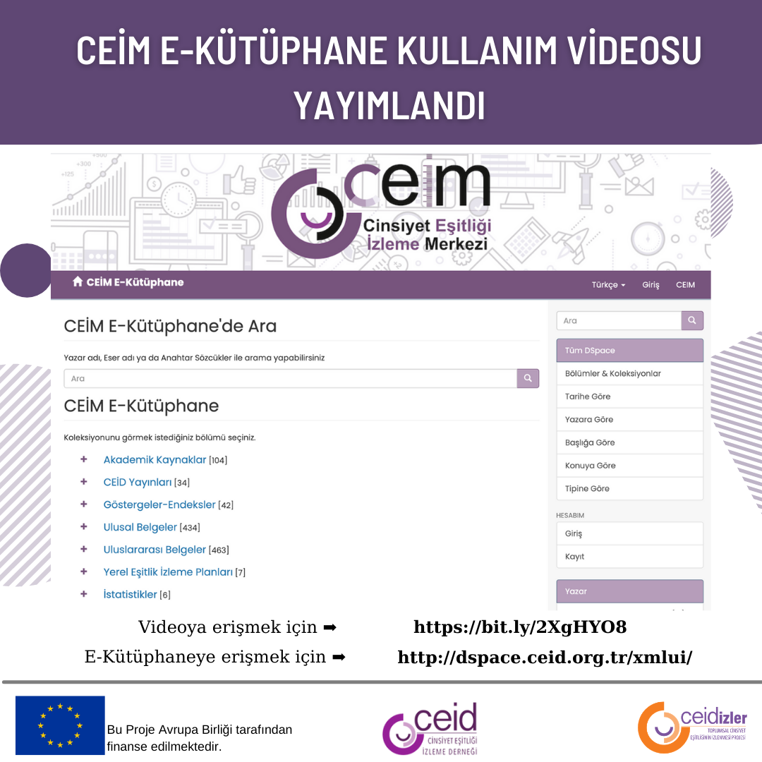 CEİM E-Kütüphane Kullanım Videosu Yayımlandı