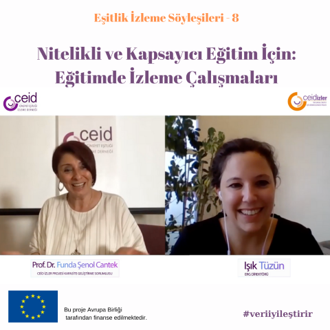 Nitelikli ve Kapsayıcı Eğitim İçin: Eğimde İzleme Çalışmaları" Webinarımız Yayımda.