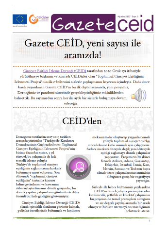 Gazete CEİD 6. Sayı