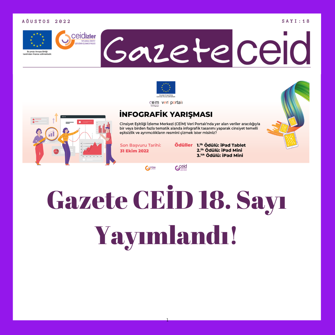 Gazete CEİD 18. Sayı Yayımlandı