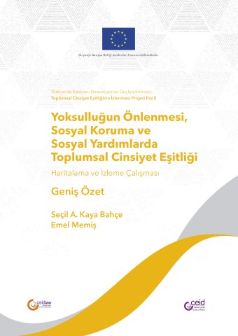 Yoksulluğun Önlenmesi, Sosyal Koruma ve Sosyal Yardımlarda Toplumsal Cinsiyet Eşitliği